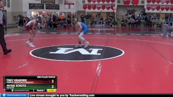 85 lbs 3rd Place Match - Peter Schutz, MN Elite vs Trey Kraemer, Pursuit Wrestling Minnesota