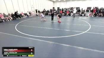 136 lbs Round 3 (3 Team) - Nora Houglum, Mora vs Nina Sanfilippo, Muskego-Norway