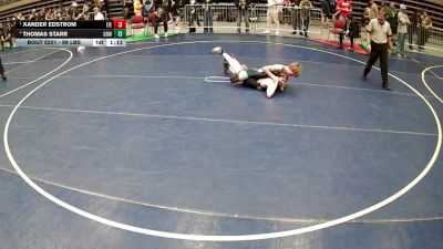 99 lbs Semis - Xander Edstrom, East Idaho Elite vs Thomas Starr, Gold Rush Wrestling