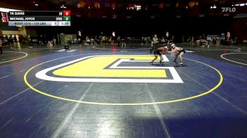 133 lbs Round Of 16 - Tk Davis, Gardner-Webb vs Michael Joyce, Brown