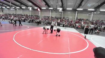 89 lbs Quarterfinal - Owen Powell, Desert Fusion vs Juanito Rodriguez, Sierra Grande Panthers