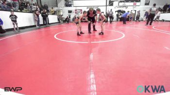 52 lbs Round Of 16 - Teal Heflin, Northeast Take Down Club vs Colton Murrell, Team Tulsa Wrestling Club