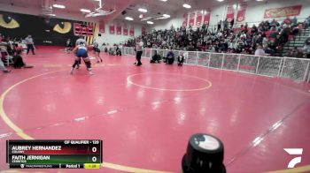 120 lbs Semifinal - Faith Jernigan, Cerritos vs Aubrey Hernandez, Colony