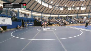 149 lbs 7th Place Match - Noah Bailey, Cloud County Community College vs Kasen Smith, Neosho County Community College