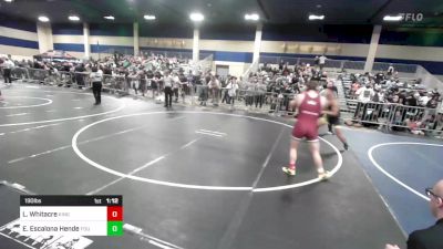 190 lbs Round Of 64 - Logan Whitacre, Kings WC vs Eugenio Escalona Henderson, Fourth Chamber WC