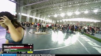 110 lbs Cons. Semi - Cianna Whitney, Taylorsville vs Irma Archila-Menendez, Copper Hills