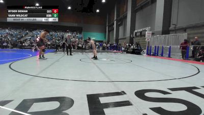 175 lbs Consi Of 32 #2 - Ryder Dewan, Cats Wrestling Club vs Vann Wildcat, OKWA