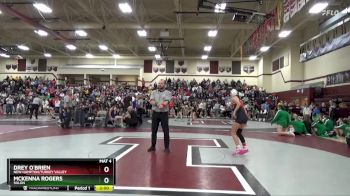 110 lbs Quarterfinal - McKenna Rogers, Solon vs Drey O`Brien, New Hampton/Turkey Valley