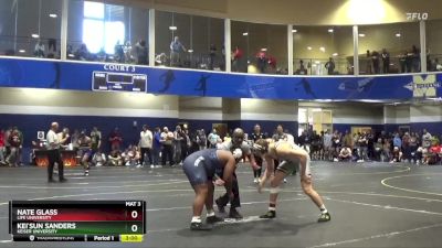 285 lbs Champ. Round 1 - Nate Glass, Life University vs Kei`Sun Sanders, Keiser University