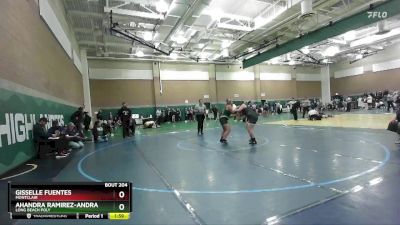 170 lbs Cons. Round 1 - Ahandra Ramirez-Andrade, Long Beach Poly vs Gisselle Fuentes, Montclair