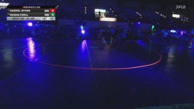 65 lbs 1st Place Match - Roman Ewell, Uintah Wrestling vs Gabriel Myers, Shootbox