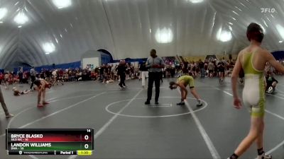 100 lbs Round 4 (8 Team) - Landon Williams, DWA vs Bryce Blasko, Silo WC