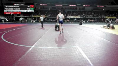 174 lbs Round Of 16 - Matthew Riehle, Hillsdale College vs Charles Perkins, Point Park