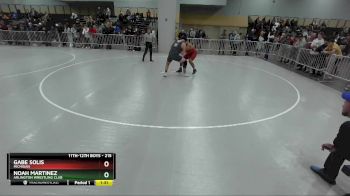 215 lbs Champ. Round 1 - Noah Martinez, Arlington Wrestling Club vs Gabe Solis, Michigan