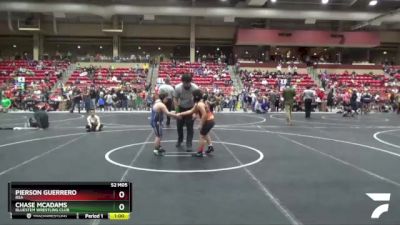 Round 2 - Chase McAdams, Bluestem Wrestling Club vs Pierson Guerrero, RSA