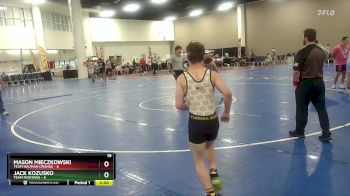 120 lbs Round 6 (16 Team) - Jack Kozusko, Team Montana vs Mason Mieczkowski, Team Nauman Orange