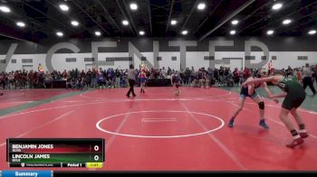 108 lbs Champ. Round 2 - Lincoln James, BVUE vs Benjamin Jones, NUHS