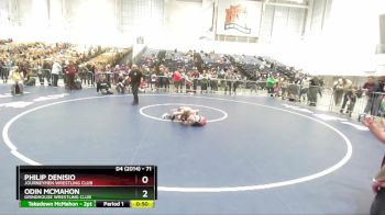 71 lbs Quarterfinal - Philip DeNisio, Journeymen Wrestling Club vs Odin McMahon, Grindhouse Wrestling Club