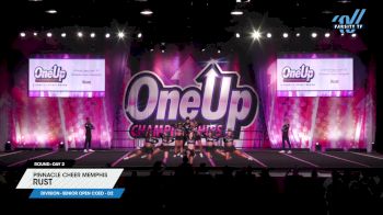 Pinnacle Cheer Memphis - Rust [2024 L4 Senior Open Coed - D2 Day 2] 2024 One Up Grand Nationals