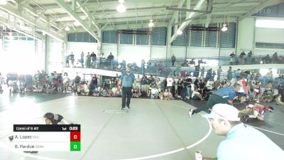 54 lbs Consi Of 8 #2 - Amia Lopez, California Grapplers vs Brandon Pardue, Granite WC