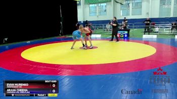 52kg Cons. Semi - Evan Murenko, Independent WC vs Arjun Cheema, Canadian Mal Wrestling