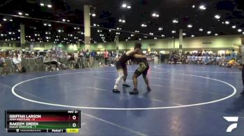 170 lbs Round 3 (6 Team) - Rakeem Green, Eagles Wrestling vs Griffan Larson, Avon Wrestling