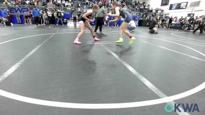 115 lbs Rr Rnd 1 - Presley Garrels, Newcastle Youth Wrestling vs Gracy Gregory, Shelton Wrestling Academy