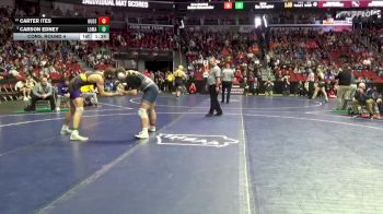 1A-215 lbs Cons. Round 4 - Carter Ites, Hudson vs Carson Edney, Logan-Magnolia