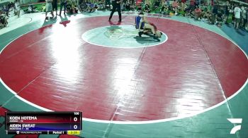 106 lbs Semis & Wb (16 Team) - Koen Hotema, Hawaii vs Aiden Sweat, Montana 1