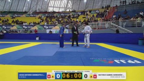MATHEUS GABRIEL GUIMARÃES vs LUCAS ANTONIO ANDREATTA JOSE 2026 FPJJ Circuito Paulista GI Etapa 3