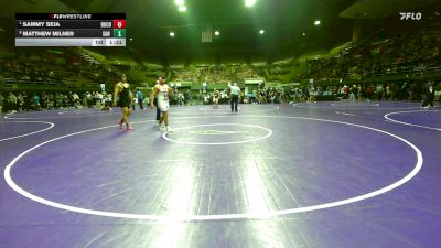 285 lbs Quarterfinal - Sammy Seja, Buchanan vs Matthew Milner, San Luis Obispo