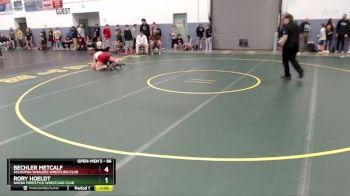 86 lbs Round 2 - Bechler Metcalf, Soldotna Whalers Wrestling Club vs Rory Hoeldt, Nikiski Freestyle Wrestling Club