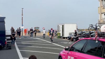 All Access Flanders: Sending Lawson Craddock And Brandon McNulty Off In The Men's Individual Time Trial