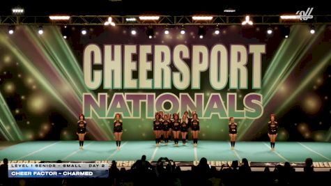 Cheer Factor - CHARMED [2026 L1 Senior - Small Day 2] 2026 CHEERSPORT National All Star Cheerleading Championship