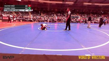 45 lbs 3rd Place - Caliyah Cruz, Grindhouse vs Blakely Torix, Sperry Wrestling Club