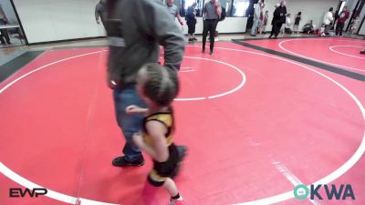 46 lbs Rr Rnd 3 - Jase Tyson, Verdigris Youth Wrestling vs Linkin Watts, Locust Grove Youth Wrestling
