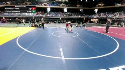 6A 185 lbs Semifinal - Rylee Ferranti, Klein Oak vs Aaliyah Salinas, South Grand Prairie