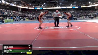 150 lbs Champ. Round 1 - Devon Kerr, La Pine vs Jacob Roy, Riverton