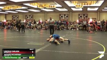 167 lbs Round 1 (6 Team) - Lincoln Carlson, BK ELITE vs Nathan MCcartney, Bad Bass