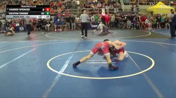 122 lbs Champ. Round 2 - Daxton Tanner, Westfall vs Xander Spencer, Jv Warriors