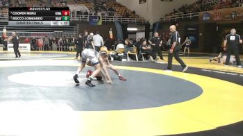 120 lbs Quarterfinal - Cooper Merli, New York Military Academy vs Rocco Lombardo, Malvern