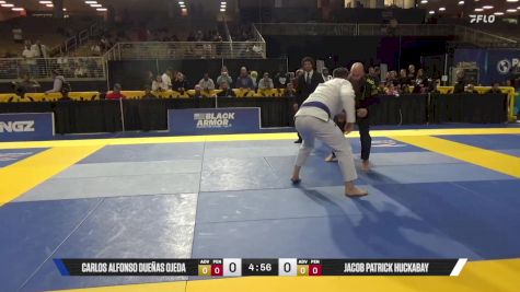 Jacob Patrick Huckabay vs Carlos Alfonso Dueñas Ojeda 2025 Pan Jiu Jitsu IBJJF Championship