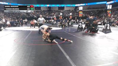 132 lbs Consi Of 16 #2 - Daniel Maranan, Vacaville (SJ) vs Roman Zelenka, Carlsbad (SD)