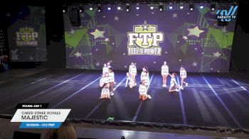 Cheer Strike Royals - Majestic [2025 L1 - U12 Prep Day 1] 2025 Feel The Power