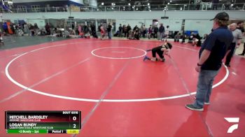 85 lbs Quarterfinal - Logan Bundy, Landstown Eagle Wrestling Club vs Mitchell Bardsley, Hickory Wrestling Club