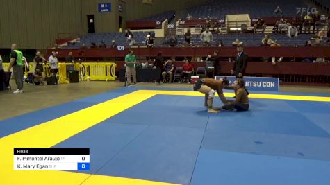 Fernanda Pimentel Araujo vs Kathryn Mary Egan 2024 Pan IBJJF Jiu-Jitsu No-Gi Championship