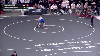 Semifinal - Kaden Haakinson, West Central vs Charles Aldana, Madison