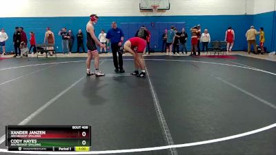 175 lbs Cons. Round 5 - Xander Janzen, Archbishop Spalding vs Cody Hayes, Archbishop Spalding