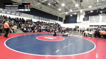 175 lbs 5th Place Match - Lorenzo Maddox, Woodbridge vs Efosa Osayande, Peninsula