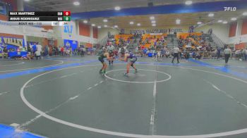 113 lbs Cons. Round 3 - Jesus Rodriguez, Nogales vs Max Martinez, Ramona